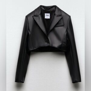 Zara Women's Sleek Cropped Blazer